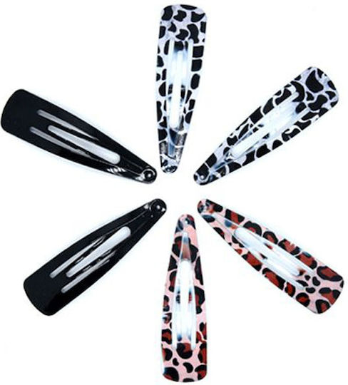 6pcs Multicolour Hair Pin 6cm
