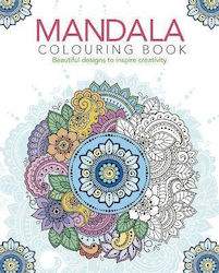 Книга за оцветяване против стрес Мандала Beautiful Designs to Inspire Creativity Книга за оцветяване против стрес Мандала Beautiful Designs to Inspire Creativity