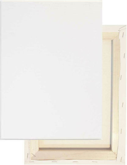 Art & Colour Καμβάς σε Τελάρο Λευκός Ορθογώνιος 20x90εκ. 300gr/m² 1τμχ