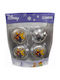 Winnie Pooh Hanging Ball Ornament Ornament Silver 4cm Set 4pcs