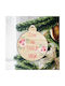 Christmas Ball Ornament Beige