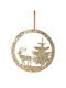 Kaemingk Christmas Metallic Tree Ornament Gold