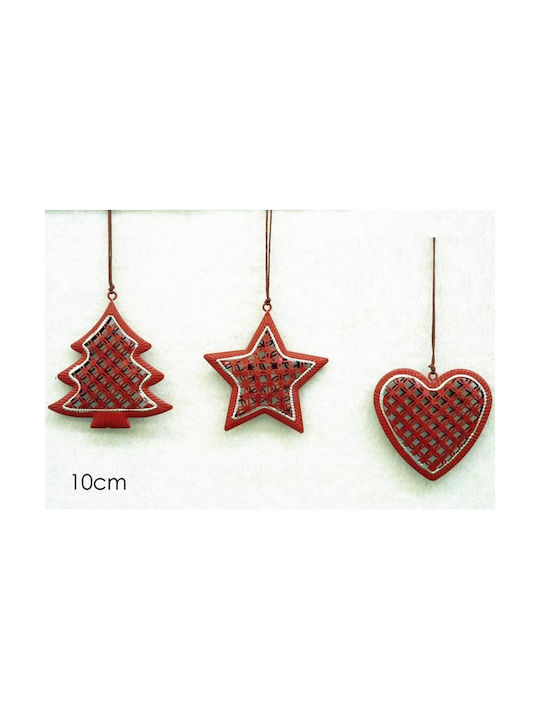 General Trade Christmas Set Ornaments Red