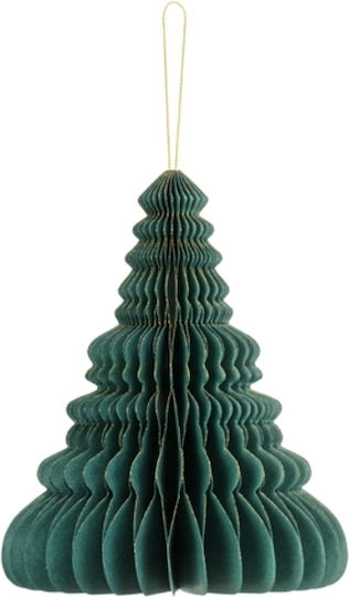 Ornament suspendat Brad Din hârtie Verde