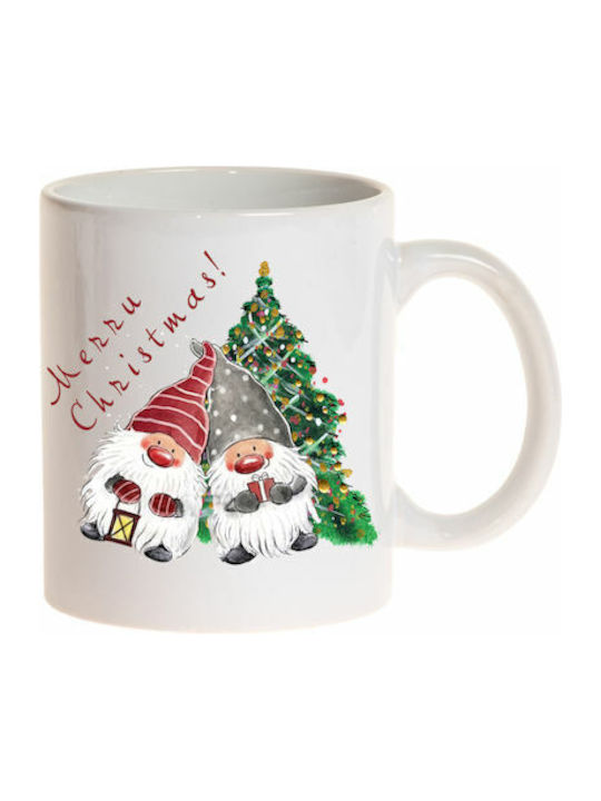 Merry Christmas Christmas Mug Ceramic 1pcs