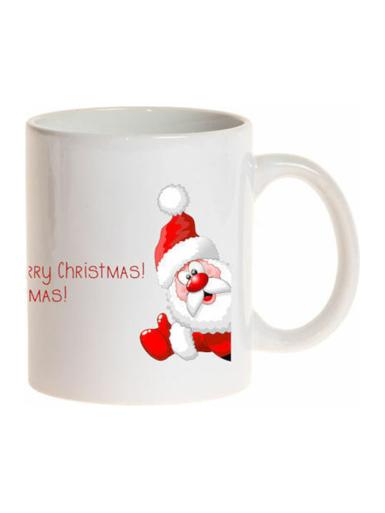 Merry Christmas Christmas Mug Ceramic 1pcs