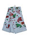 Weihnachtliche Handtuch Weiß L64xB38cm.