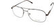 Escape Eyewear Optical Frame Escape Ανδρικός Μεταλλικός Σκελετός Καφέ