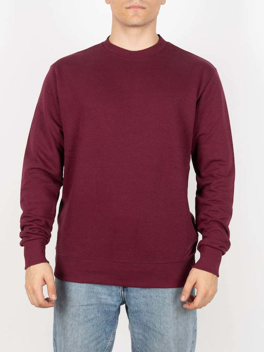 Vittorio Artist Herren Sweatshirt Burgundisch