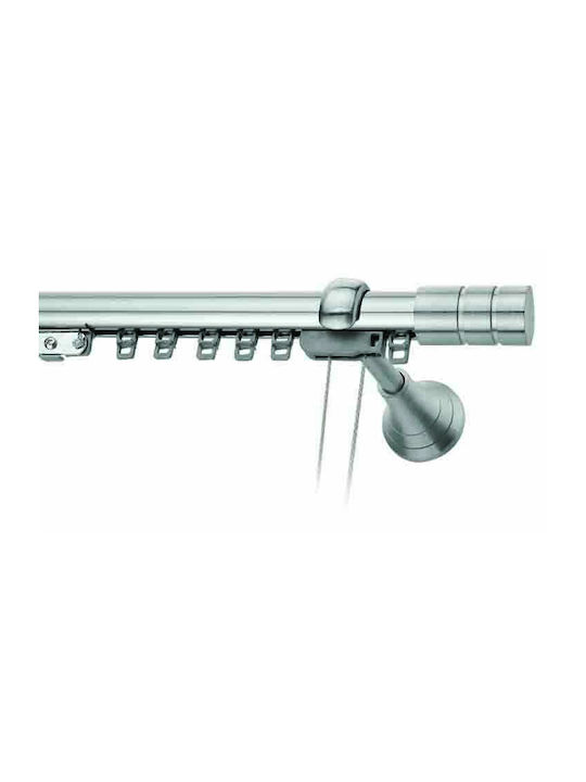 Enis by Domus Metallisch Vorhangstange Ριγωτό D...