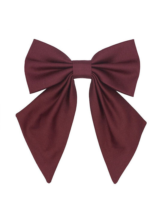 Handmade Bow Tie Burgundy