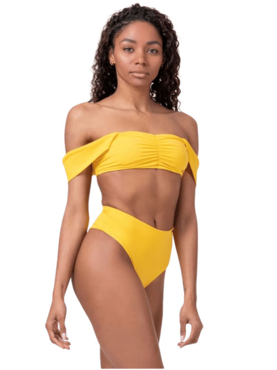 Nebbia Sports Bra Bikini Top High-energy Yellow