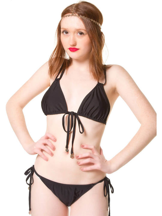 Minkpink Bikini-Set Dreieck Schwarz