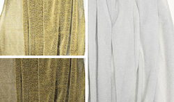 Fabric for Wedding Favors Gold