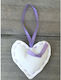 Riniotis Heart Decorative Element for Wedding Favors Lilac 1 Piece