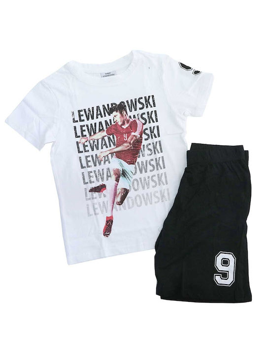 Kids Nightwear Summer Red R Lewandowski