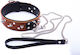 Whips Collections Κολάρο σε Καφέ Χρώμα