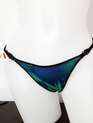 Lame Femei Sexy Șir de caractere Verde