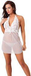 Rimba Dress Sexy Σετ Εσωρούχων Λευκό