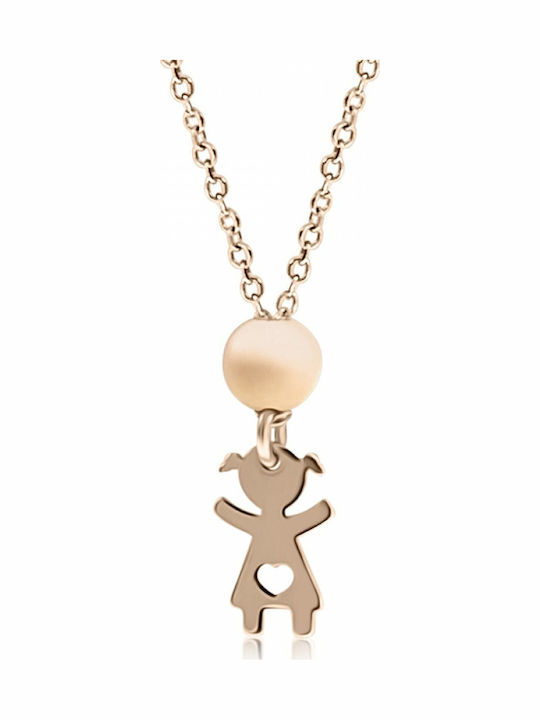 Ekan Colier pentru copii Family with Chain 14K PK0055