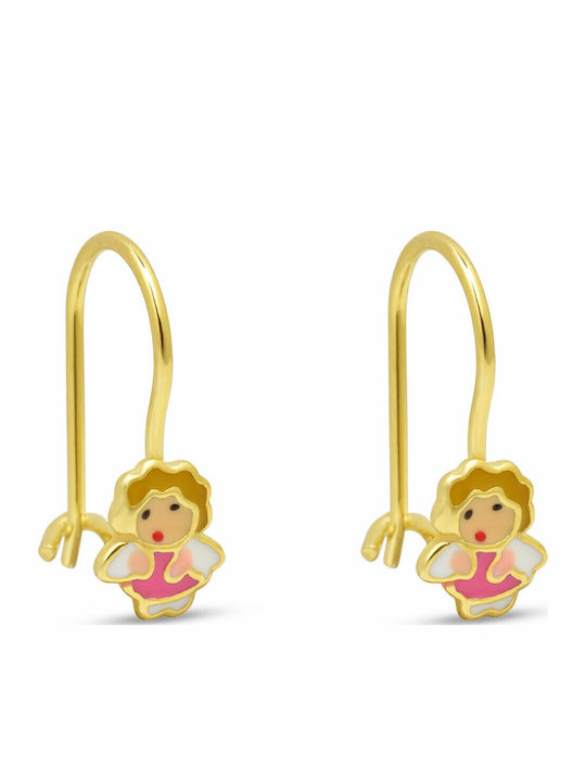 Goldjewels Gold Plated Kids Earrings Pendants from Silver