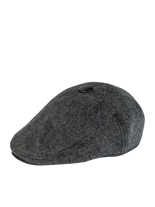 Brims and Trims Men's Beret Gray