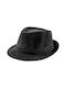 Brims and Trims Men's Fedora Black