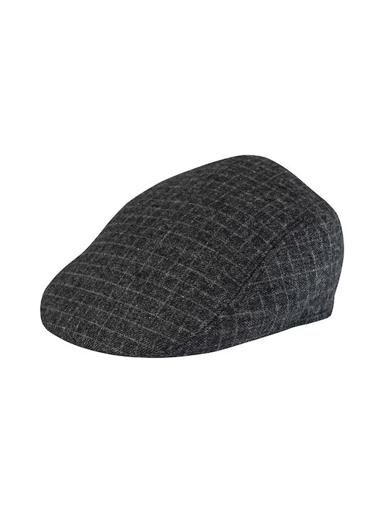 Brims and Trims Men's Beret Black