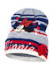 Kids Beanie Knitted Blue