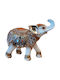 Decorative Elephant Polyresin 11x12x12cm 1pcs