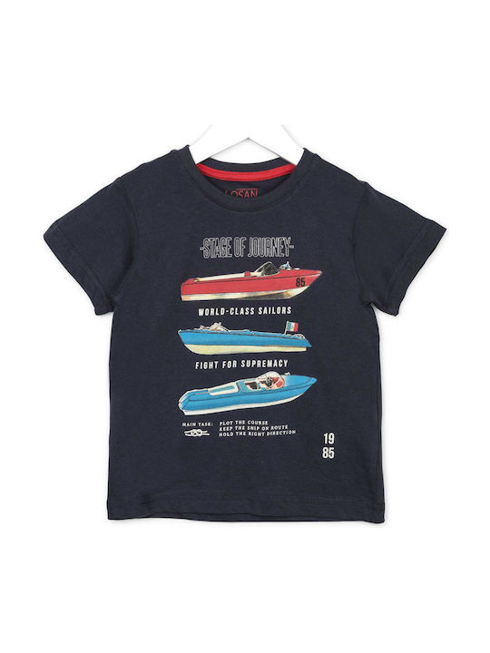 Losan Kids T-shirt Navy Blue