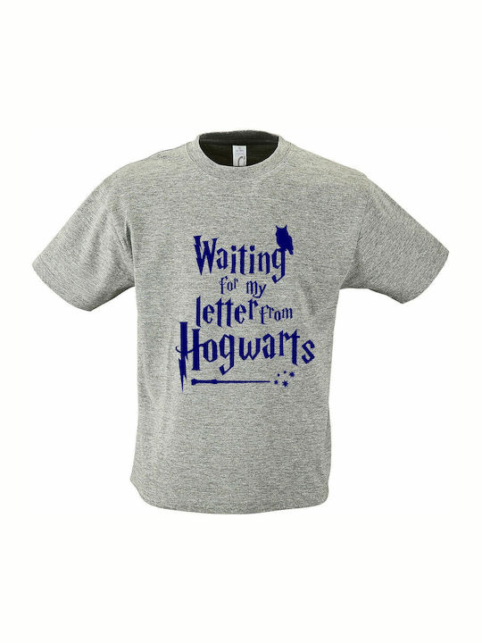 kirikoko Kinder-T-Shirt Grey Melange Forget Har...