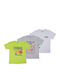 Σετ Παιδικά T-shirts Πολύχρωμα