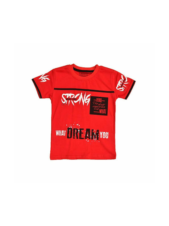 Potre Kids T-shirt Red