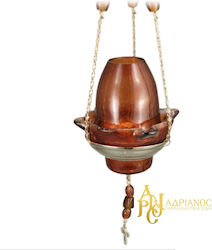 Glass Hanging Vigil Oil Lamp F140-8