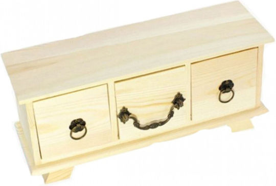 Wooden Small Chest of Drawers
