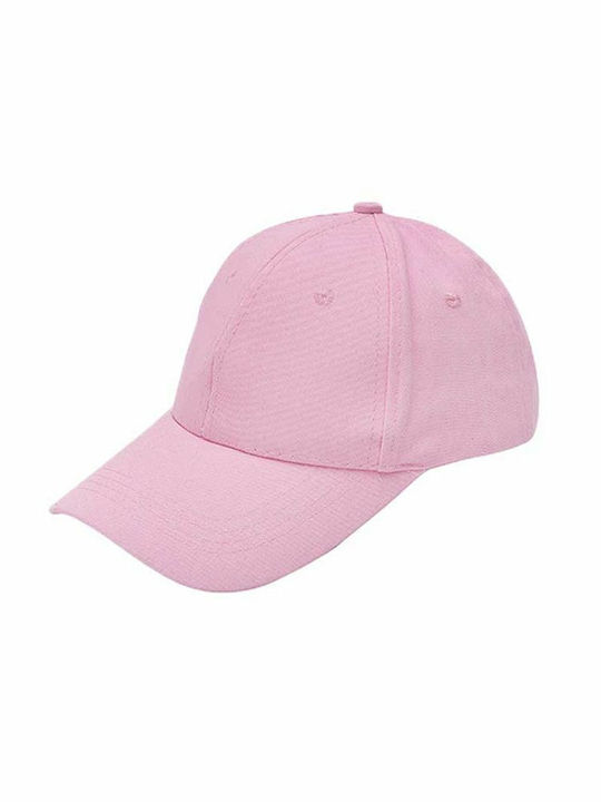 Kids' Hat Jockey Fabric Pink