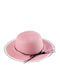 Παιδικό Καπέλο Ψάθινο Ροζ