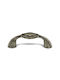 Pamar Antik Handgriff Möbelgriff aus Metallisch in Silber Farbe 64mm MN-574-64-OLD-SILVER 1Stück