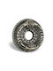 Pamar Antik Knopf Möbelgriff aus Metallisch Aged Iron Ø38mm 152698 1Stück