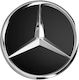 Wheel Center Cap Mercedes Benz with 73mm Internal Diameter Black 1pc