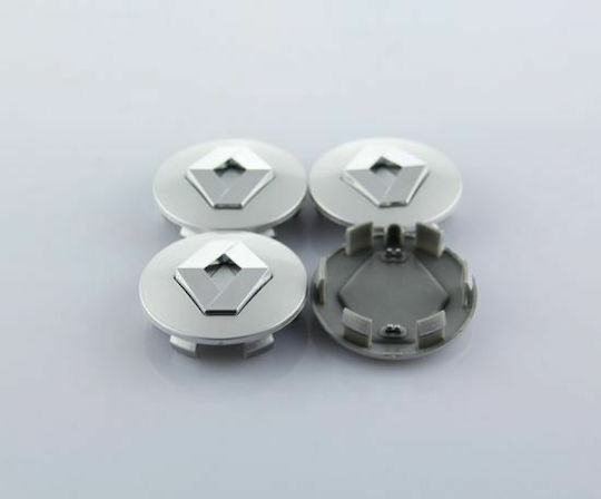 Wheel Center Caps Renault with 60mm Internal Diameter 4pcs