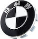 BB-Shop Τάπα Κέντρου Ζάντας Bmw με Εσωτερική Διάμετρο 68mm Μαύρο 1τμχ