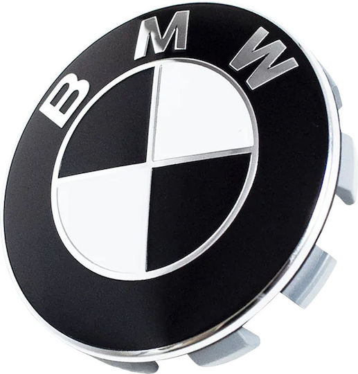 BB-Shop Τάπα Κέντρου Ζάντας Bmw με Εσωτερική Διάμετρο 68mm Μαύρο 1τμχ