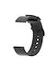 Armband Silikon Schwarz (Galaxy Watch 42mm)
