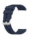 Quickfit Sport Λουράκι Σιλικόνης Navy Μπλε (Vivoactive 3)