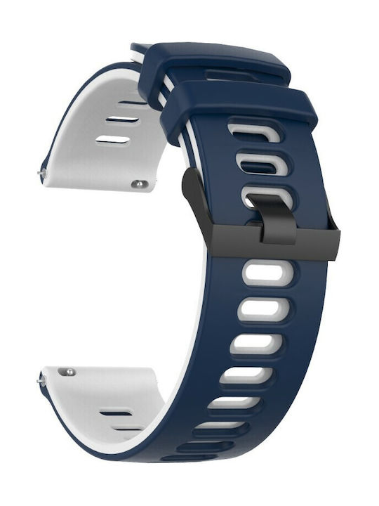 Dual Color Armband Silikon Blau (Amazfit Stratos 2s/3)