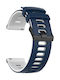 Dual Color Armband Silikon Blau (Amazfit Stratos 2s/3)
