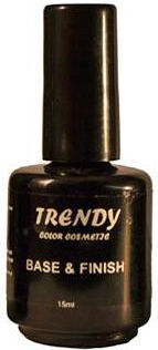 Trendy Color Cosmetics Топ покритие за Полу-перманентни Лакове 15мл
