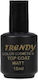 Trendy Color Cosmetics Deckschicht für Gel-Nagellacke Matt 15ml